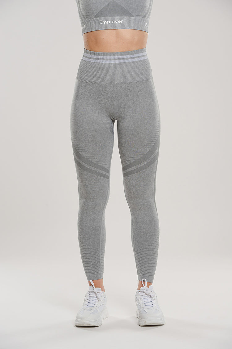 Shape Contouring Tights Light Gray