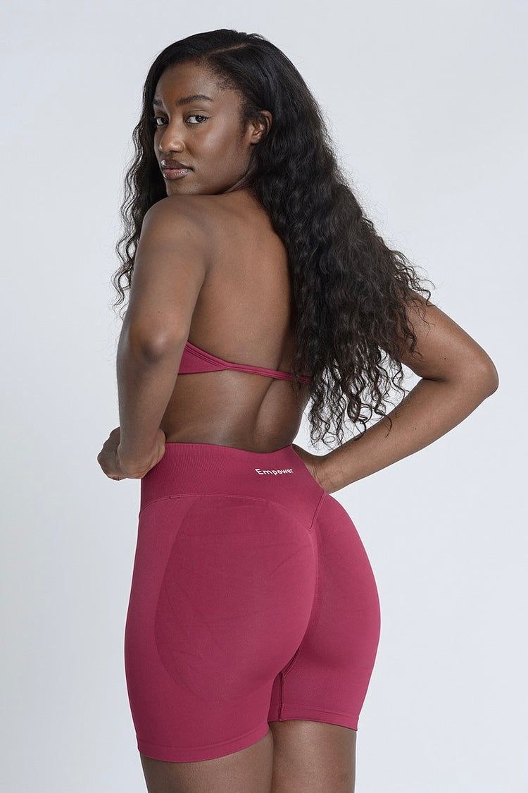 Signature Sculpt Halter Summer Set - Berry Crush