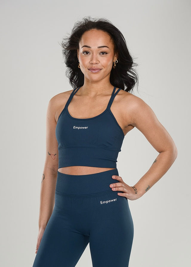 Signature Contouring Top Midnight Blue