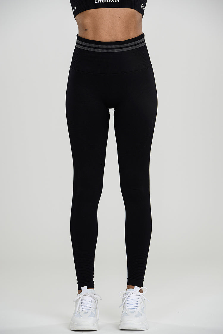 Shape Contouring Tights Black