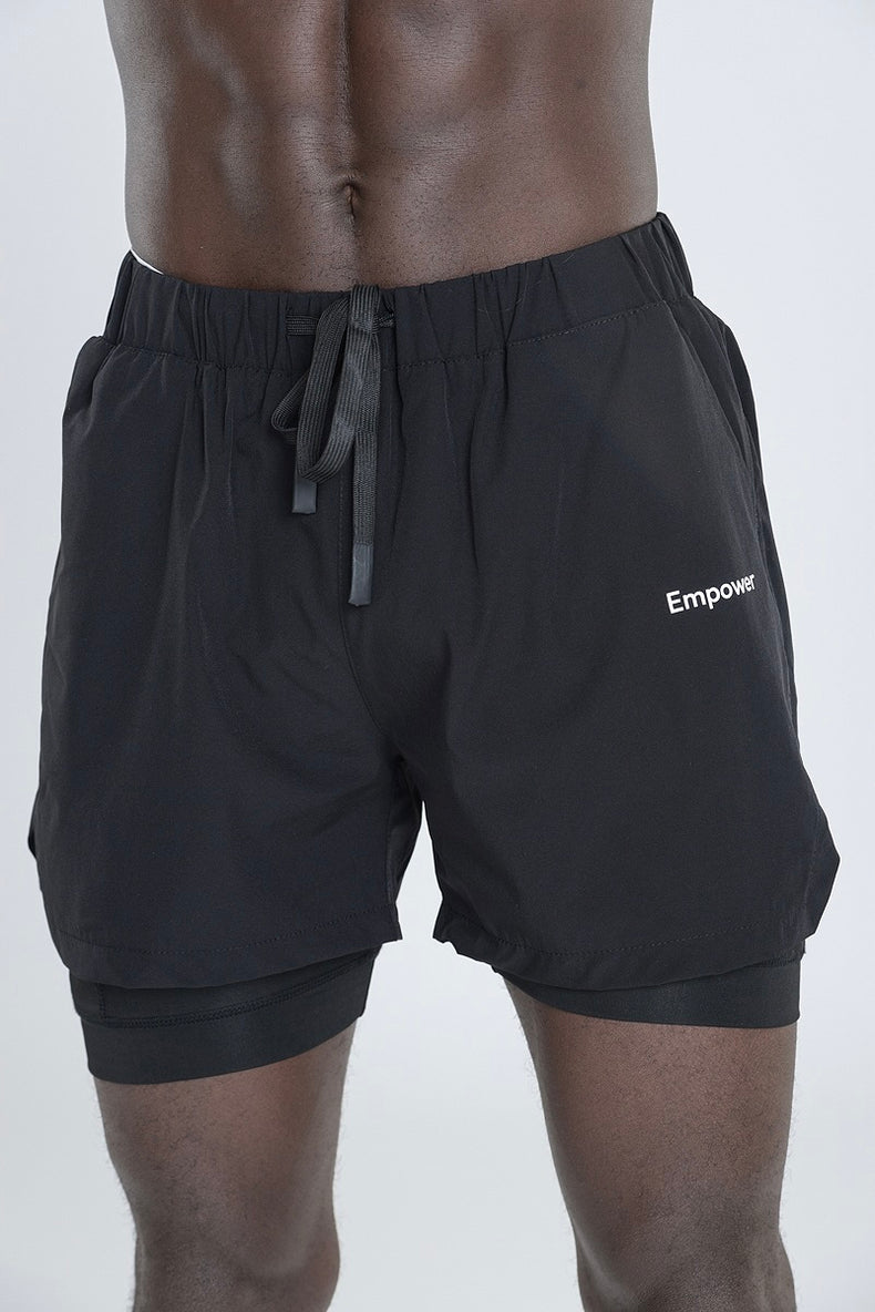 Ultimate 2-in-1 Shorts - Black