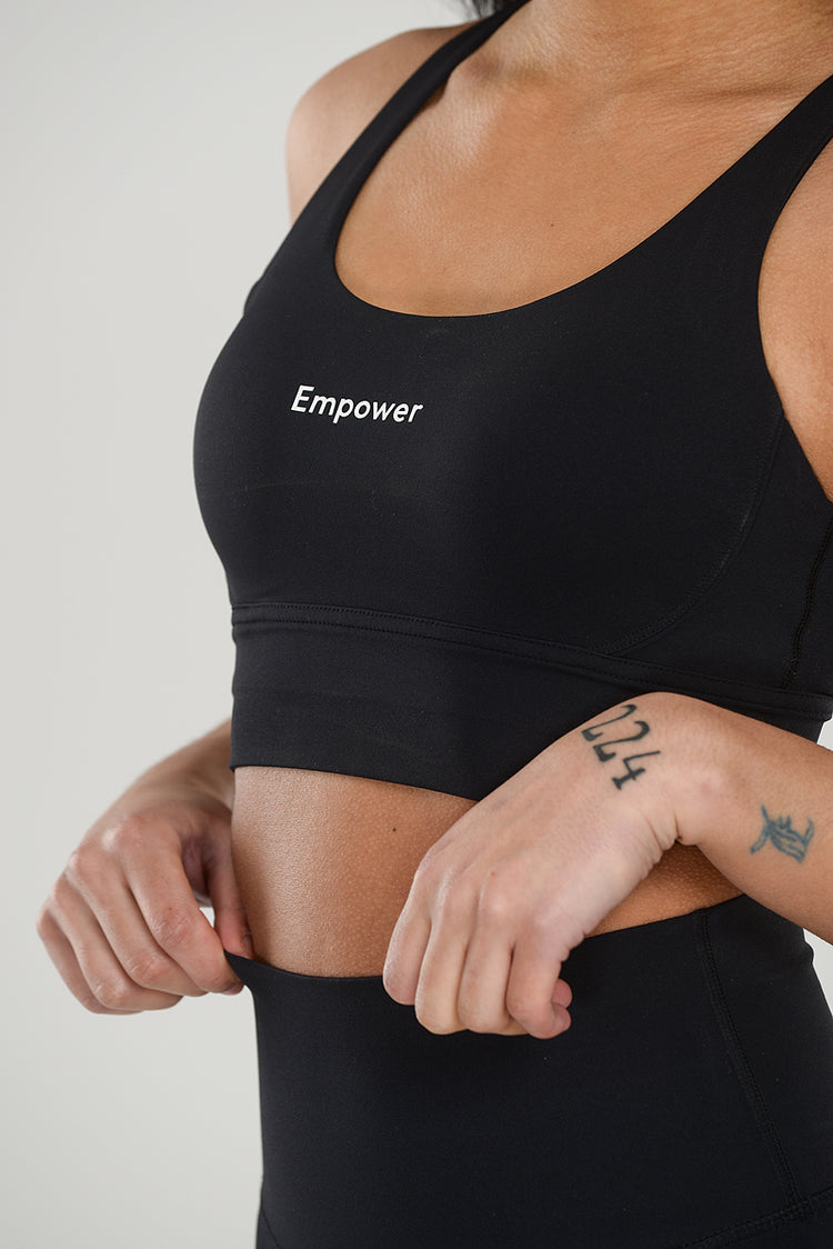 Ultratynd Skulpturtop Sort