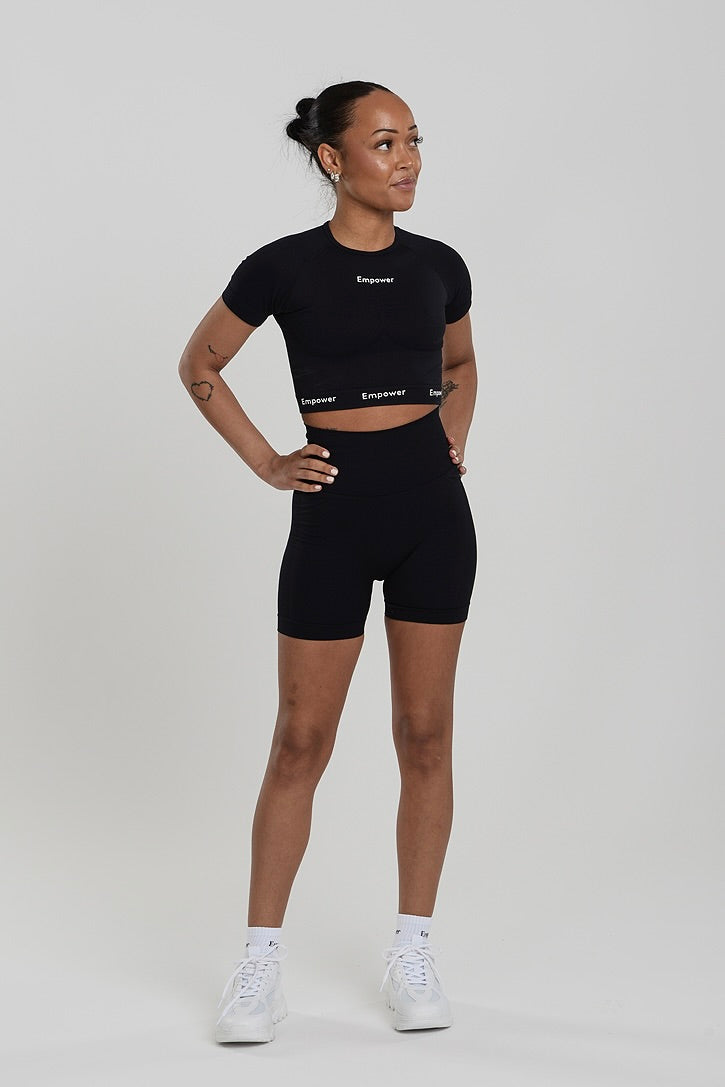 Ultra Contour Seamless Shorts Black