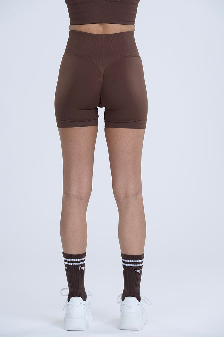 Signature Contouring Shorts - Espresso
