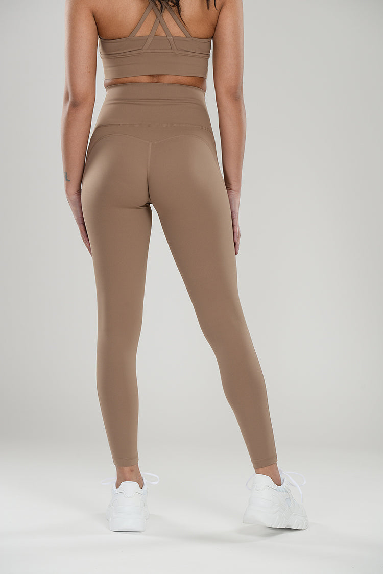 Ultra Thin Sculpting Tights Khaki