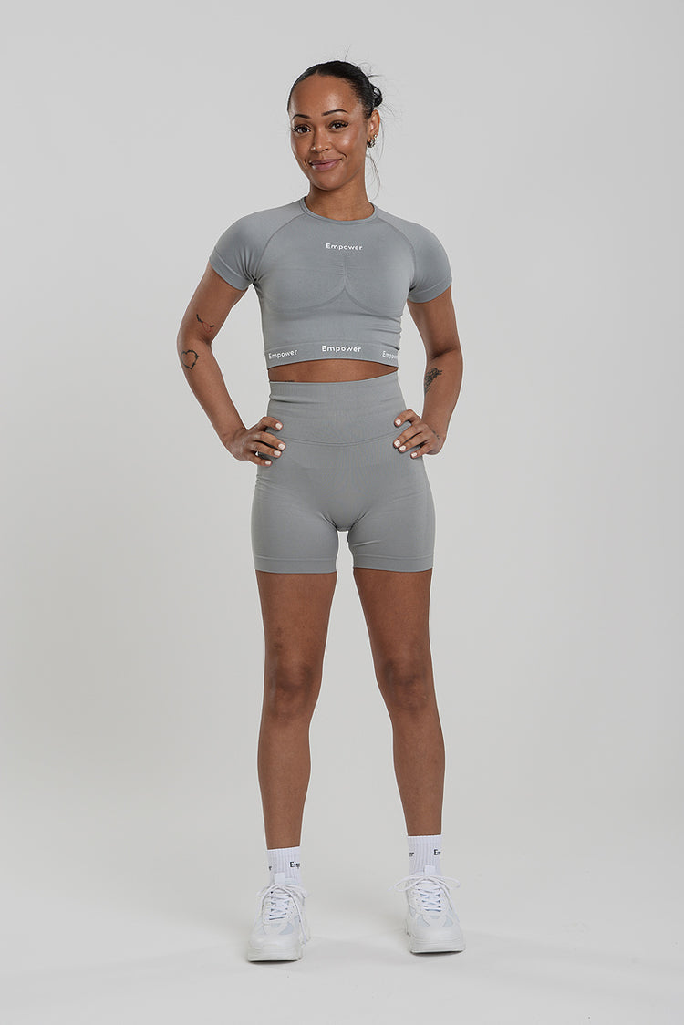 Ultra Contour Seamless Shorts Gray