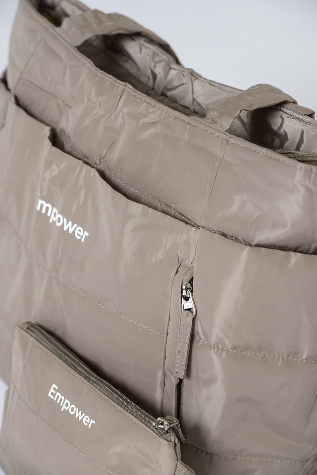 Empower Fluffy Bag - Mocha Mist