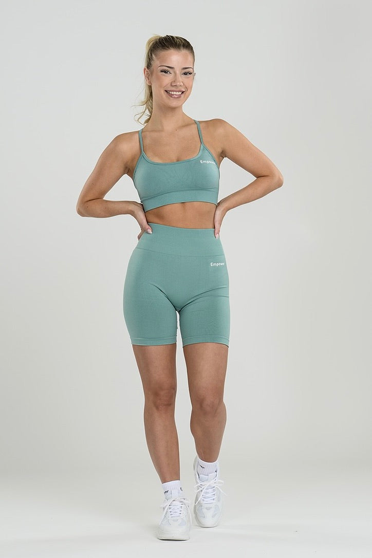 Diana Seamless Shorts - Olive Mist