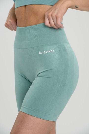 Diana Seamless Shorts - Olive Mist