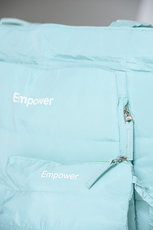 Empower Fluffy Bag - Ice Blue