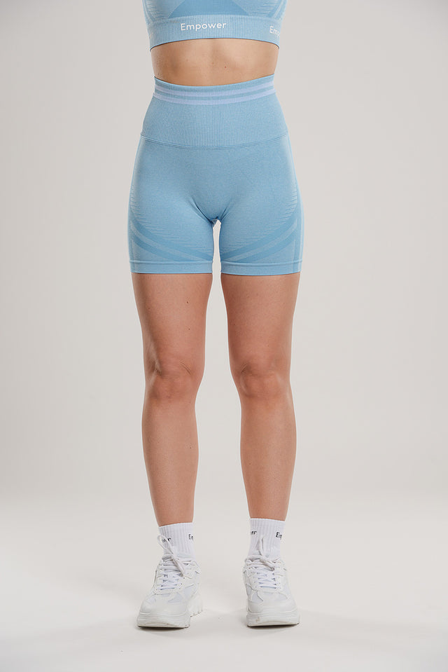 Shape Contouring Shorts Coral Blue