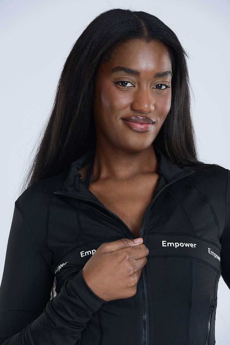 Eclipse Zip Jacket - Black