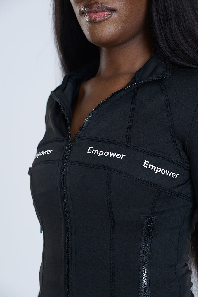 Eclipse Zip Jacket - Black