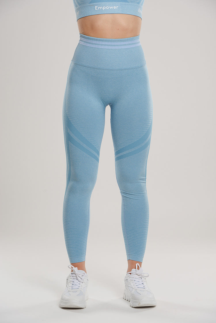Shape Contouring Tights Coral Blue