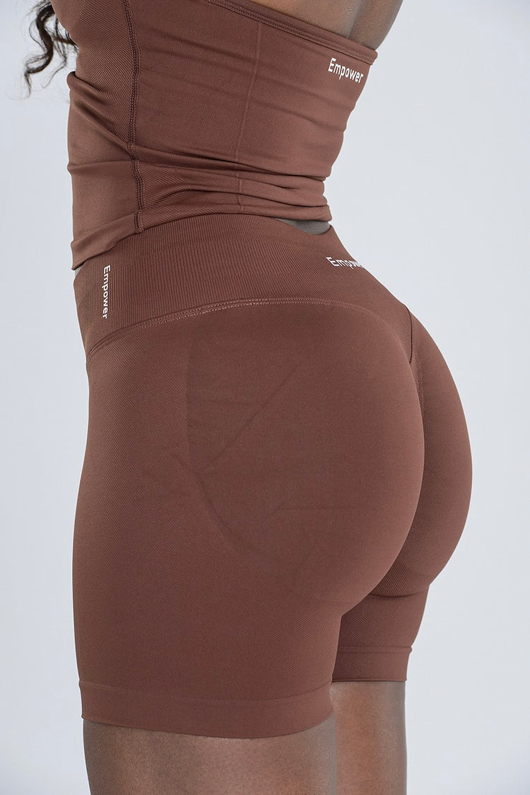 Empower Smooth Contour Halter Summer Set - Cacao Brown