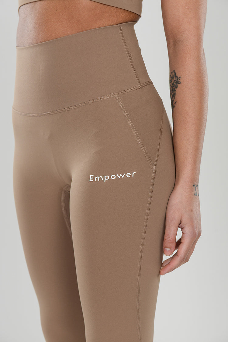 Ultra Thin Sculpting Tights Khaki