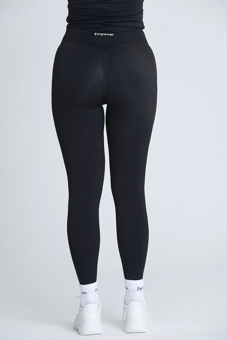 Pilates Luxe Sculpt Tights - Midnight Black