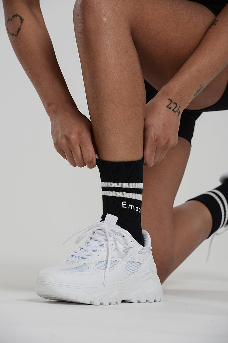 Pilates Strumpor Med Grepp 3-pack Mix