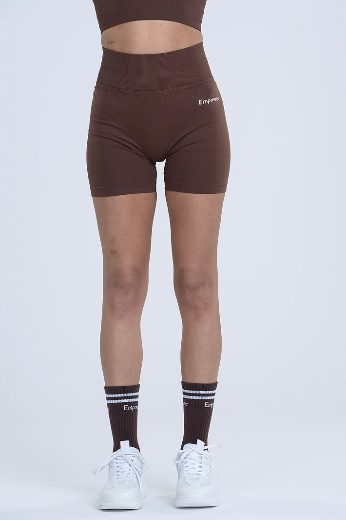 Signature Contouring Shorts - Espresso