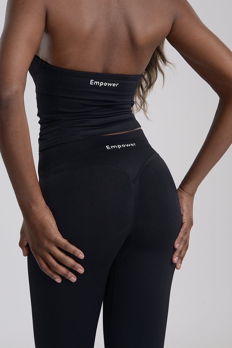 Empower Smooth Contour Tights Midnight Black