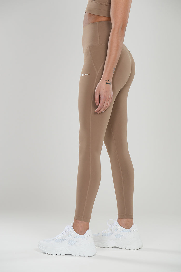 Ultra Thin Sculpting Tights Khaki