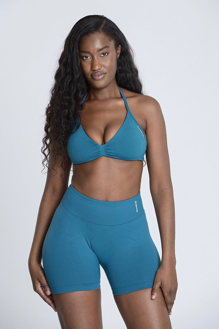 Signature Sculpt Halter Summer Set - Deep Teal