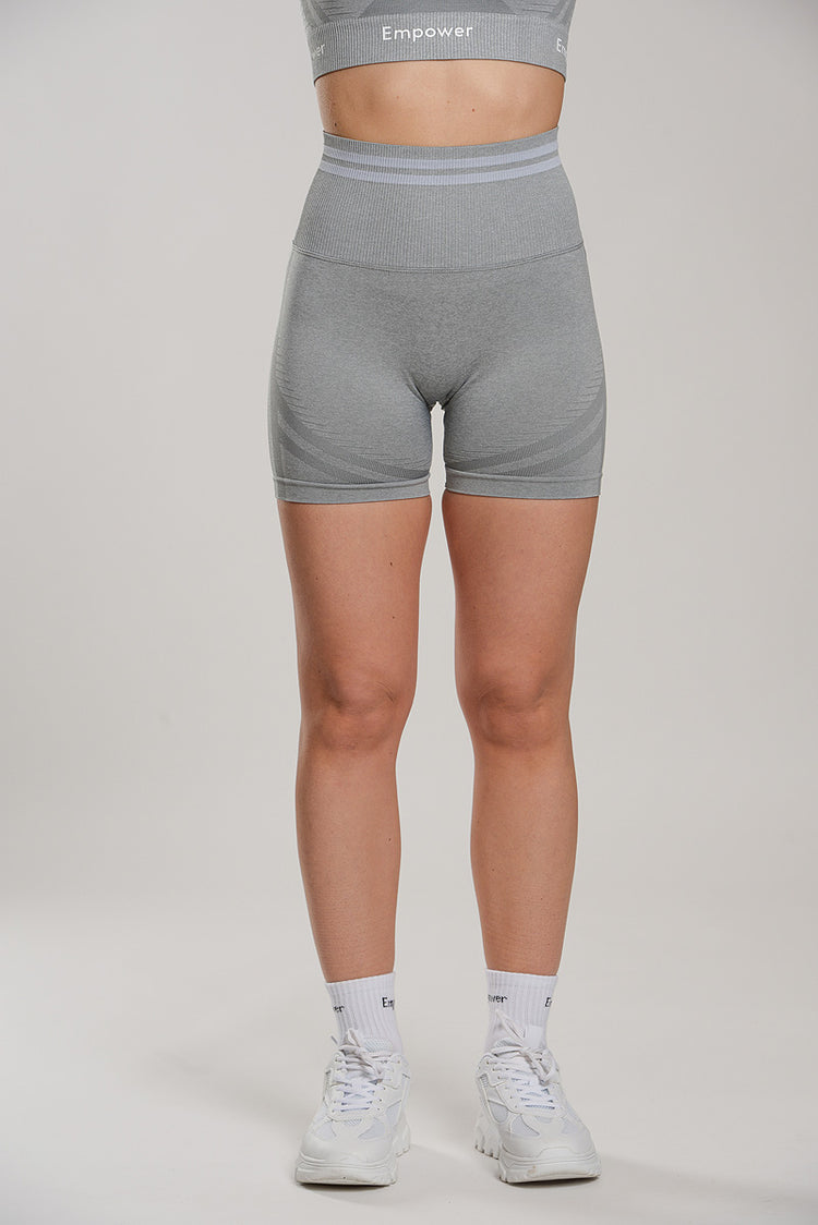 Shape Contouring Shorts Light Gray