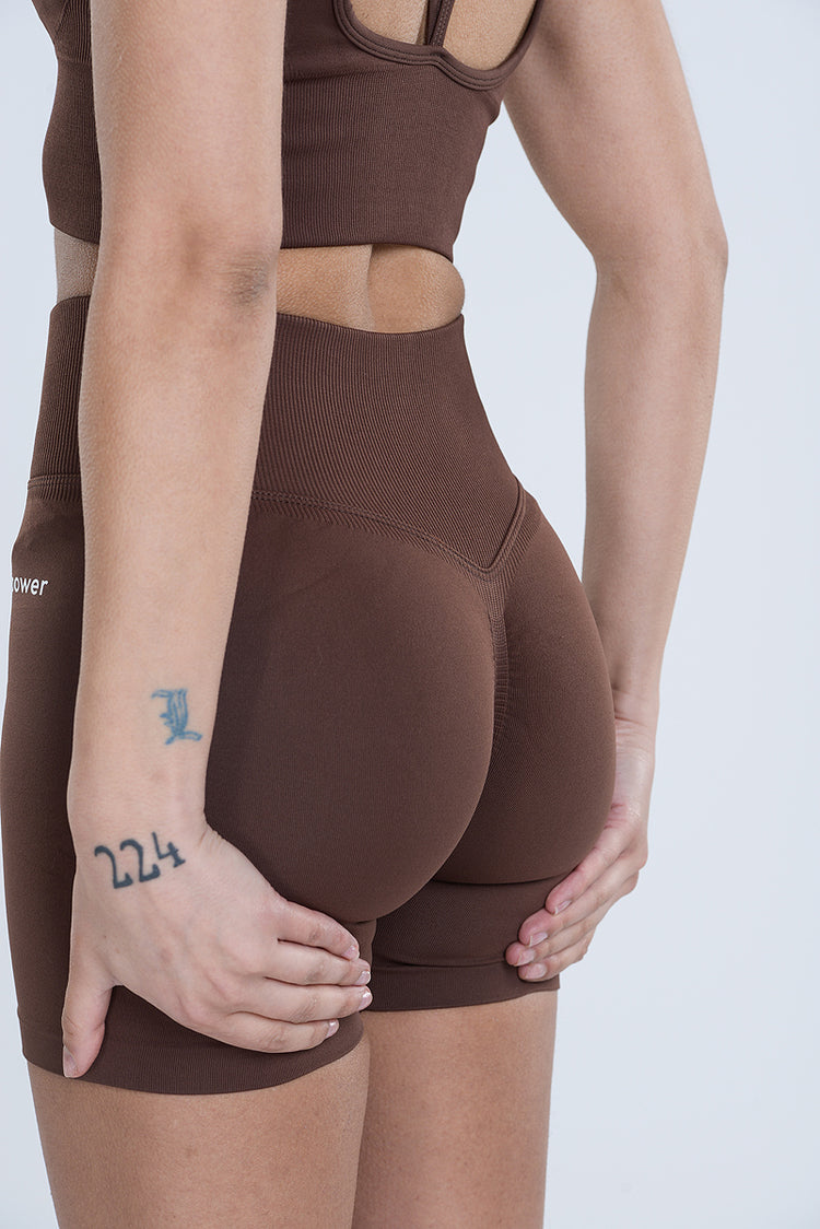 Signature Contouring Shorts - Espresso
