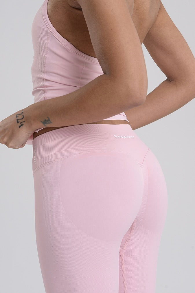 Empower Smooth Contour Halter Set Powder Pink