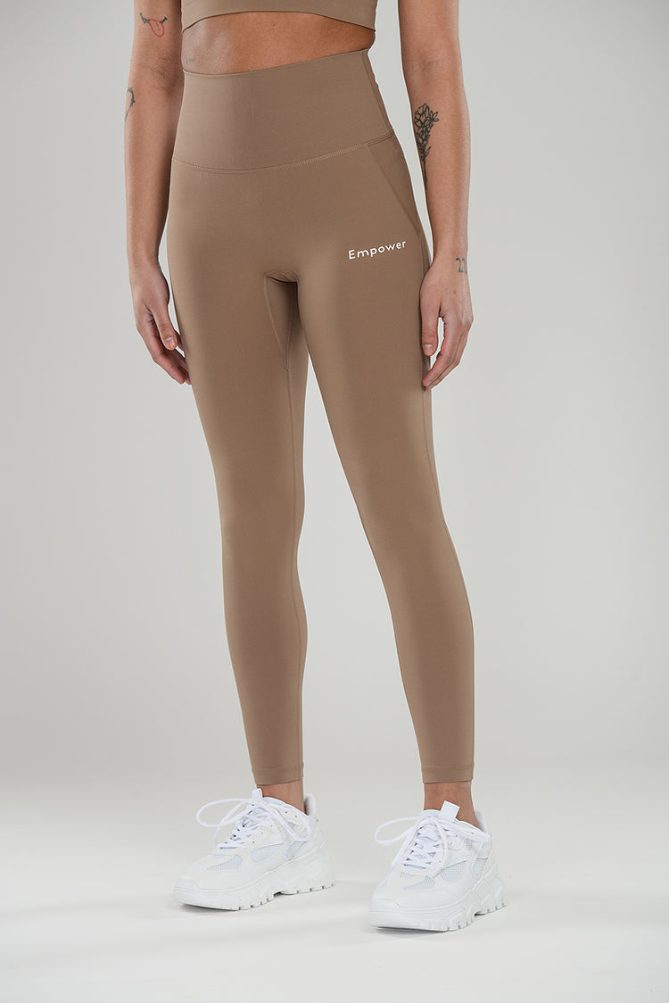 Ultra Thin Sculpting Tights Khaki