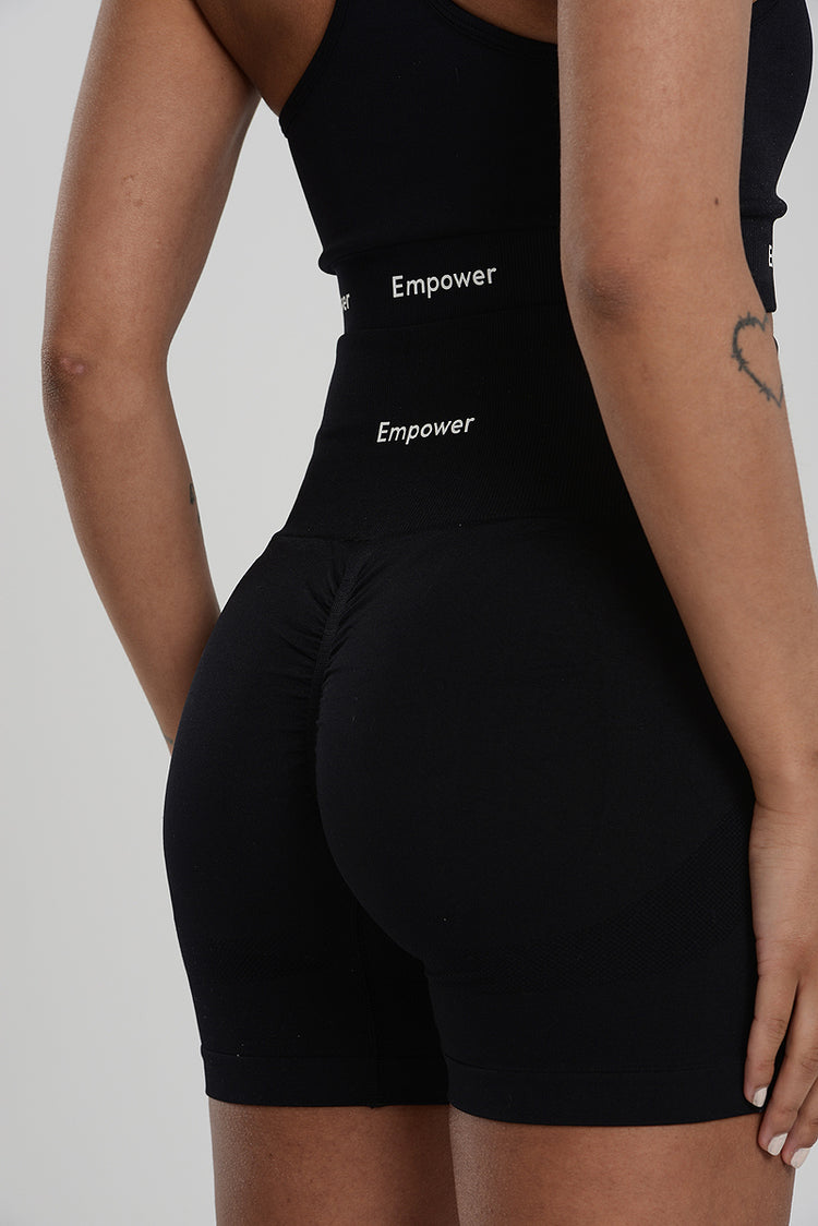 Empower Seamless Contouring Shorts Black