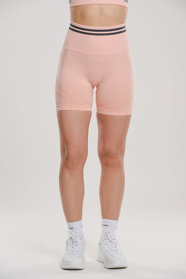 Shape Contouring Shorts Coral Pink