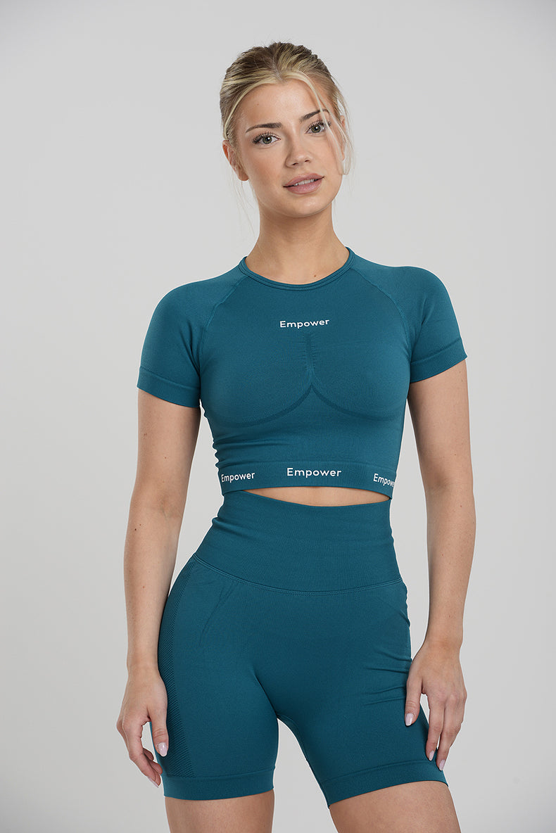 Ultra Contour Seamless Summer Set Dark Turquoise