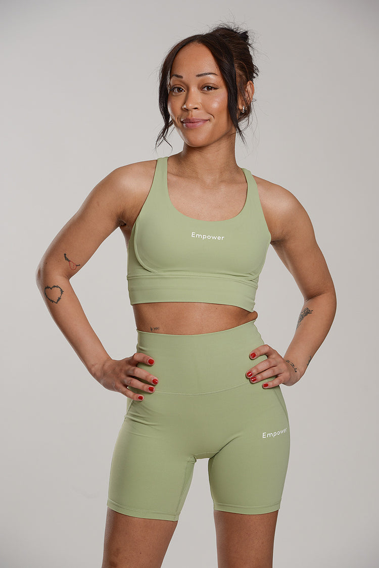 Ultra Thin Sculpting shorts Mint Green