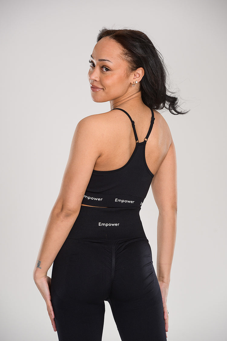 Empower Seamless Contouring Top Black