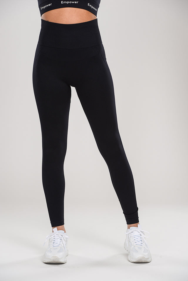 Empower Seamless Contouring Leggings Black