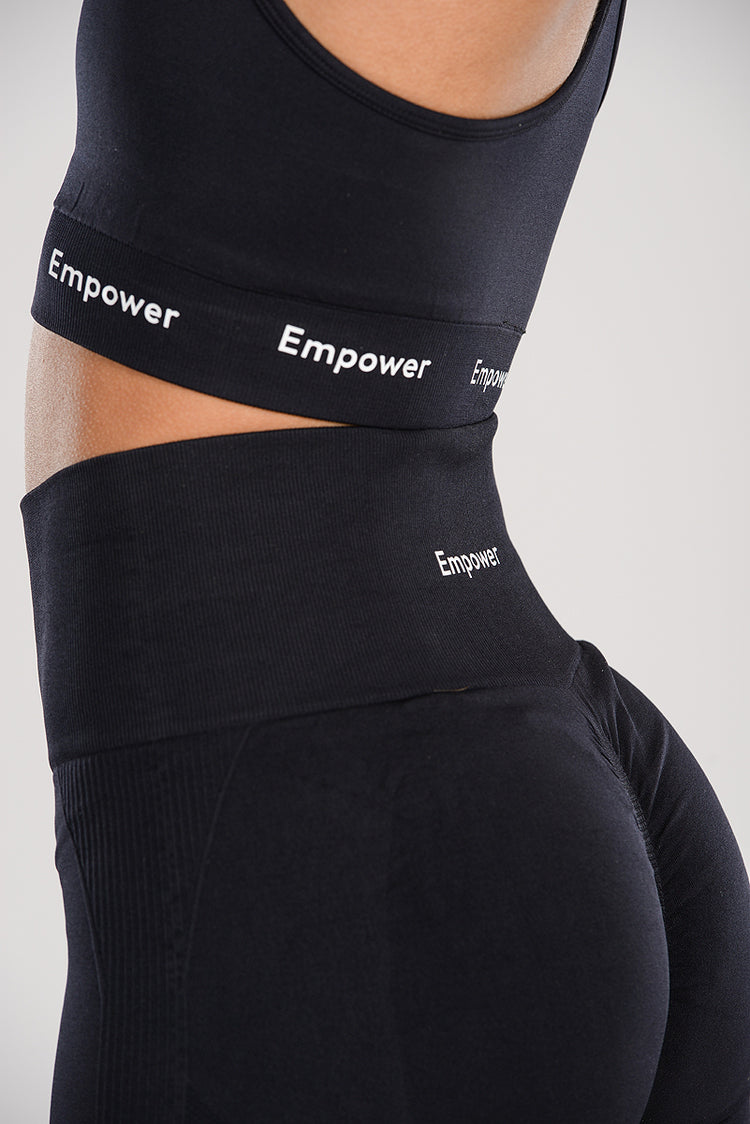 Empower Seamless Contouring Leggings Black
