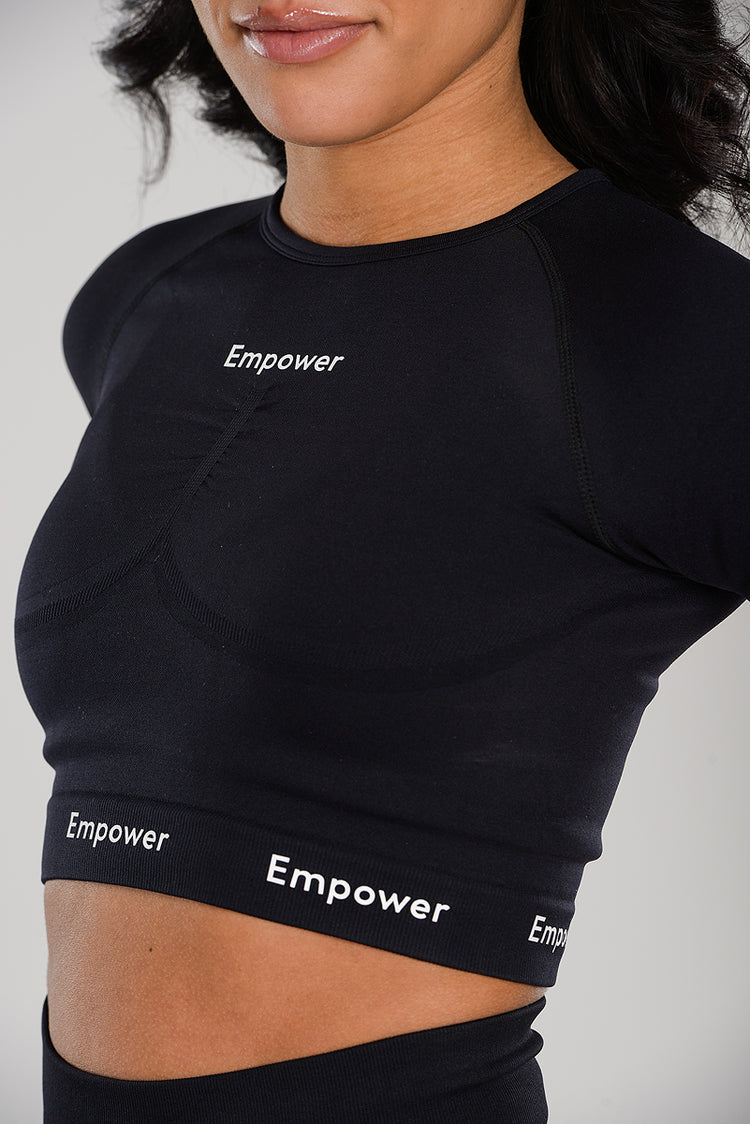 Ultra Contour Seamless T-Shirt Black