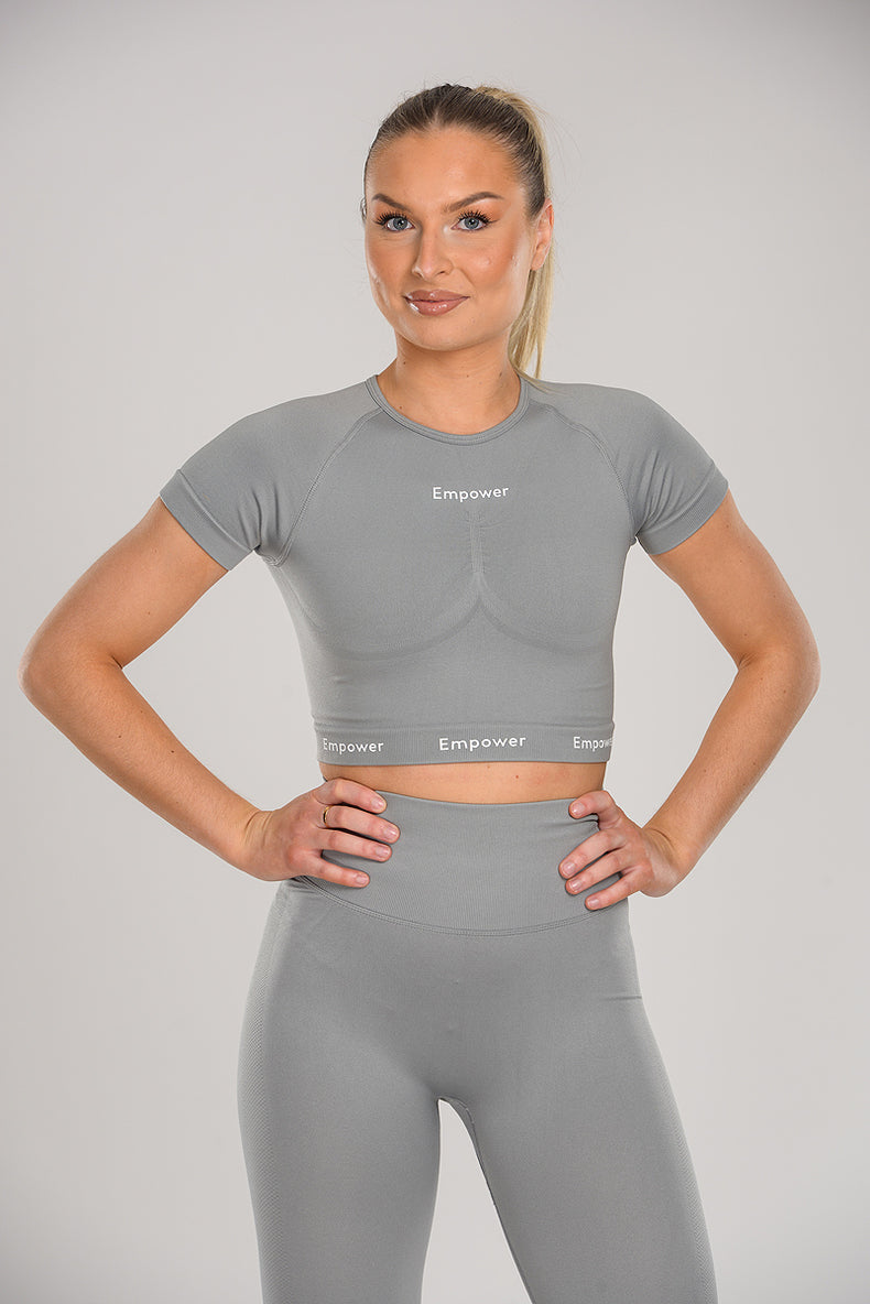 Ultra Contour Seamless T-Shirt Gray