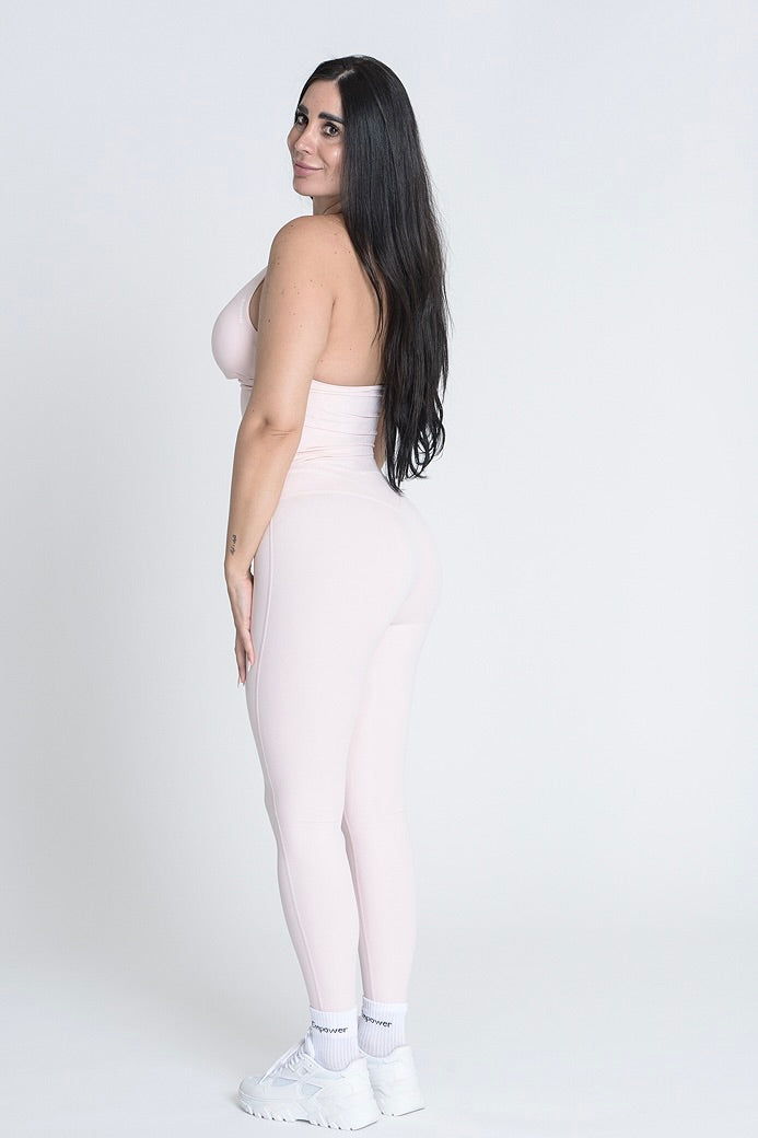 Pilates Luxe Sculpt Top - Powder Pink