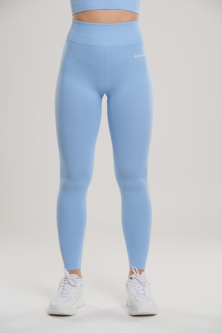 Signature Contouring Tights Light Blue