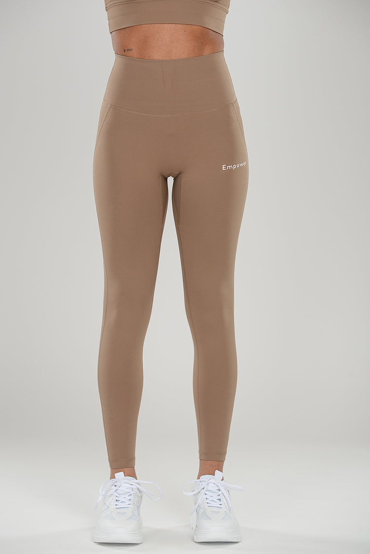 Ultra Thin Sculpting Tights Khaki