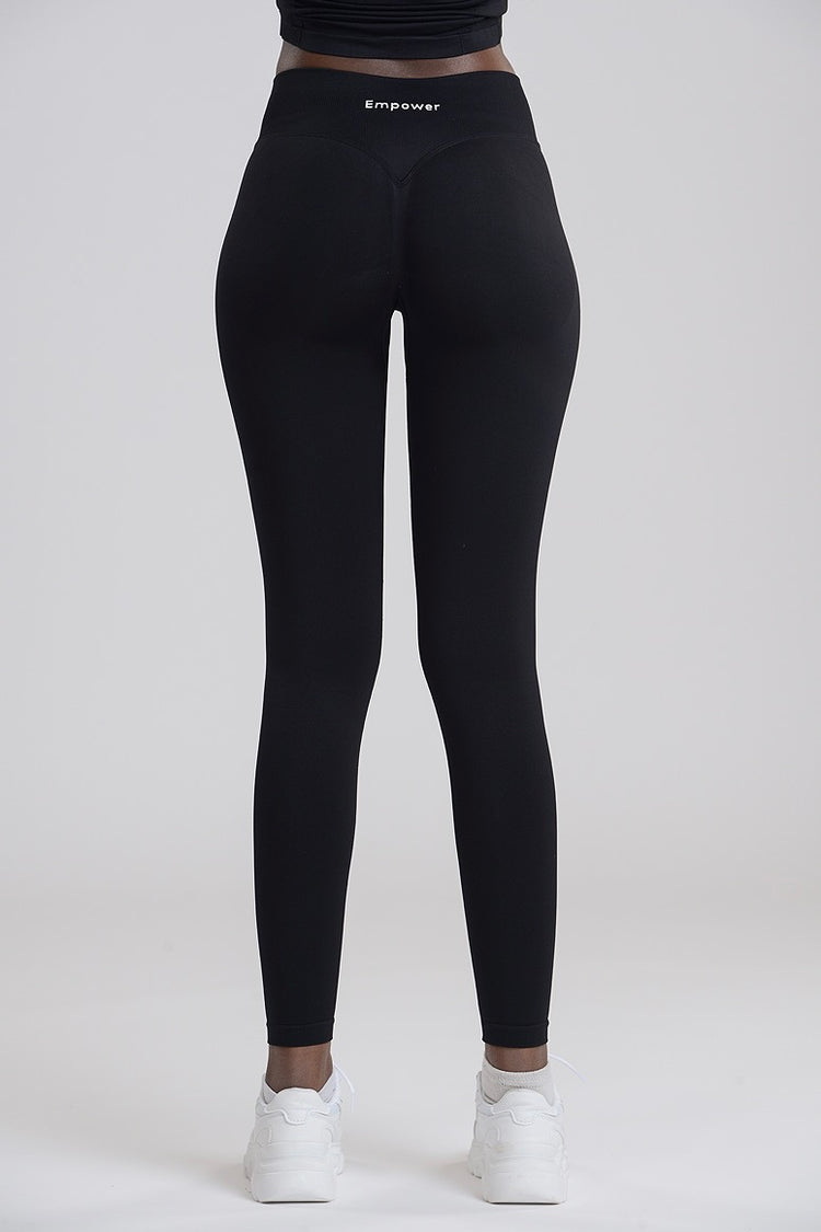 Empower Smooth Contour Tights Midnight Black