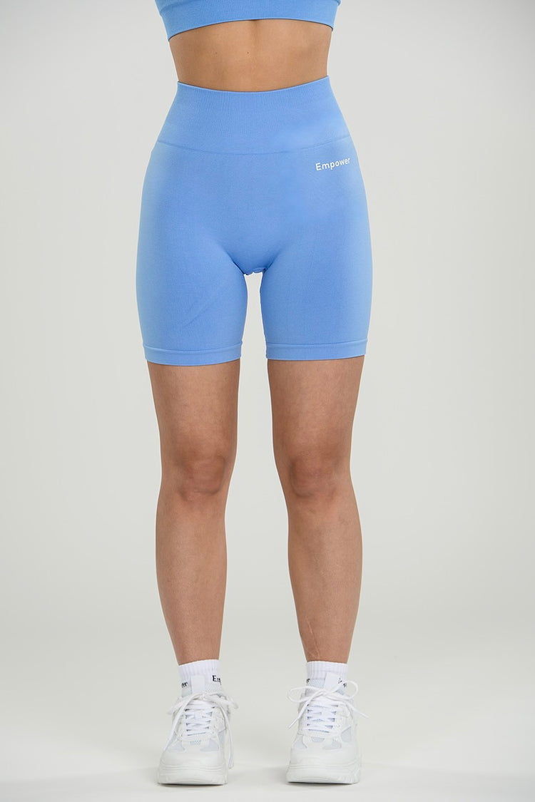 Diana Seamless Shorts - Powder Blue