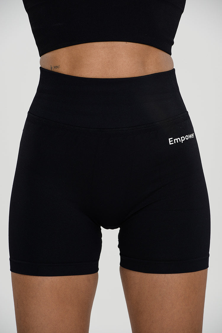 Signature Contouring Shorts Black
