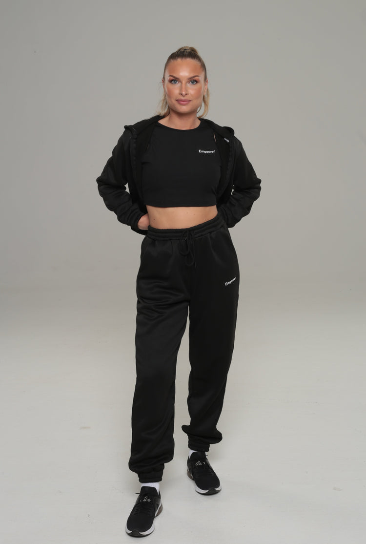 Signature Hoodie Set Black