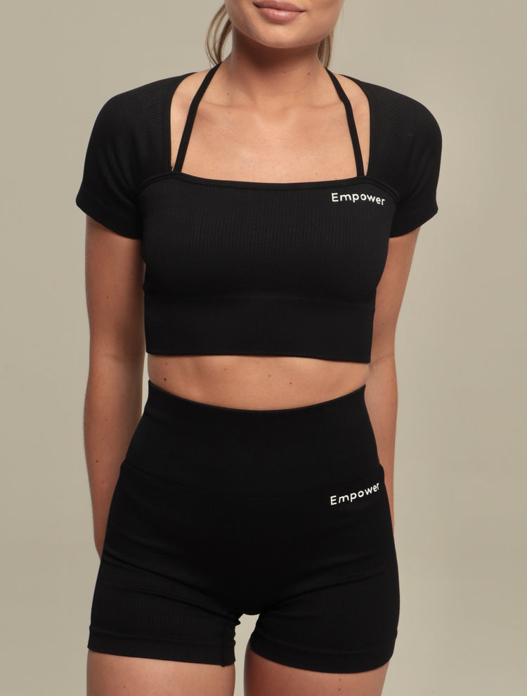 Empower Seamless Ribbed T-shirt