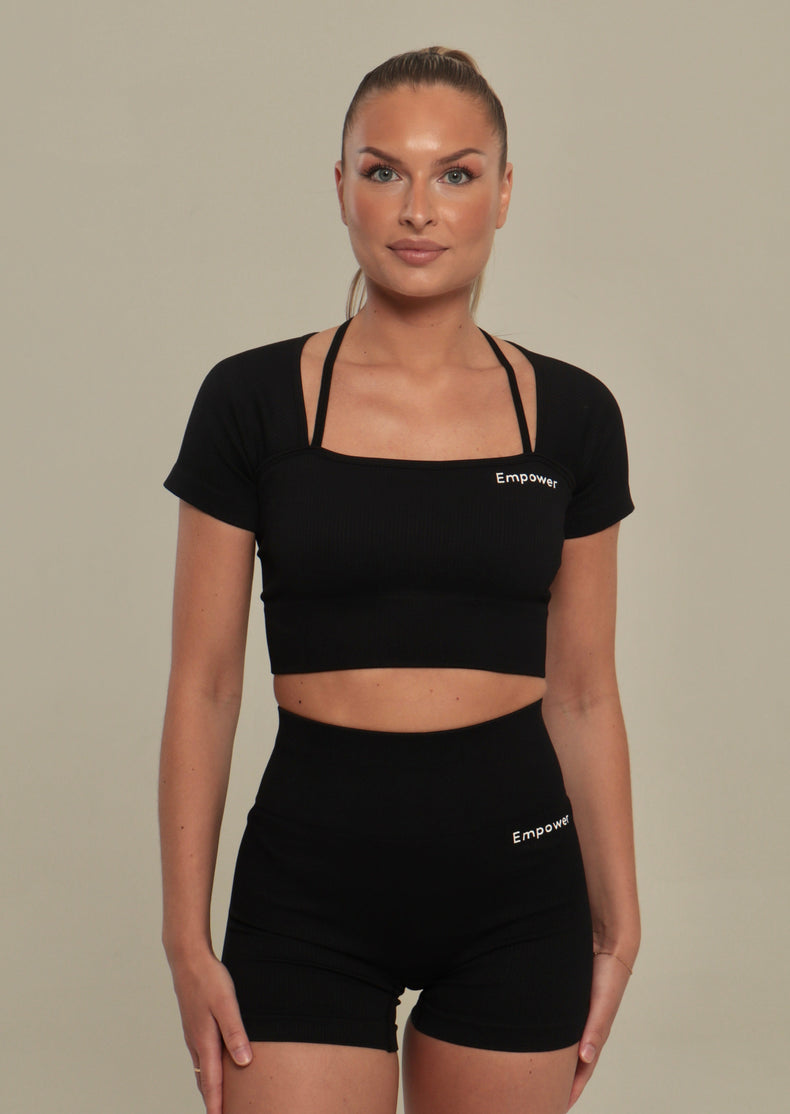 Empower Seamless Ribbed T-shirt