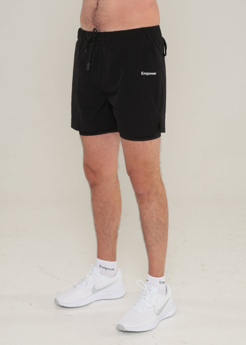 Ultimate 2-in-1 Shorts Black