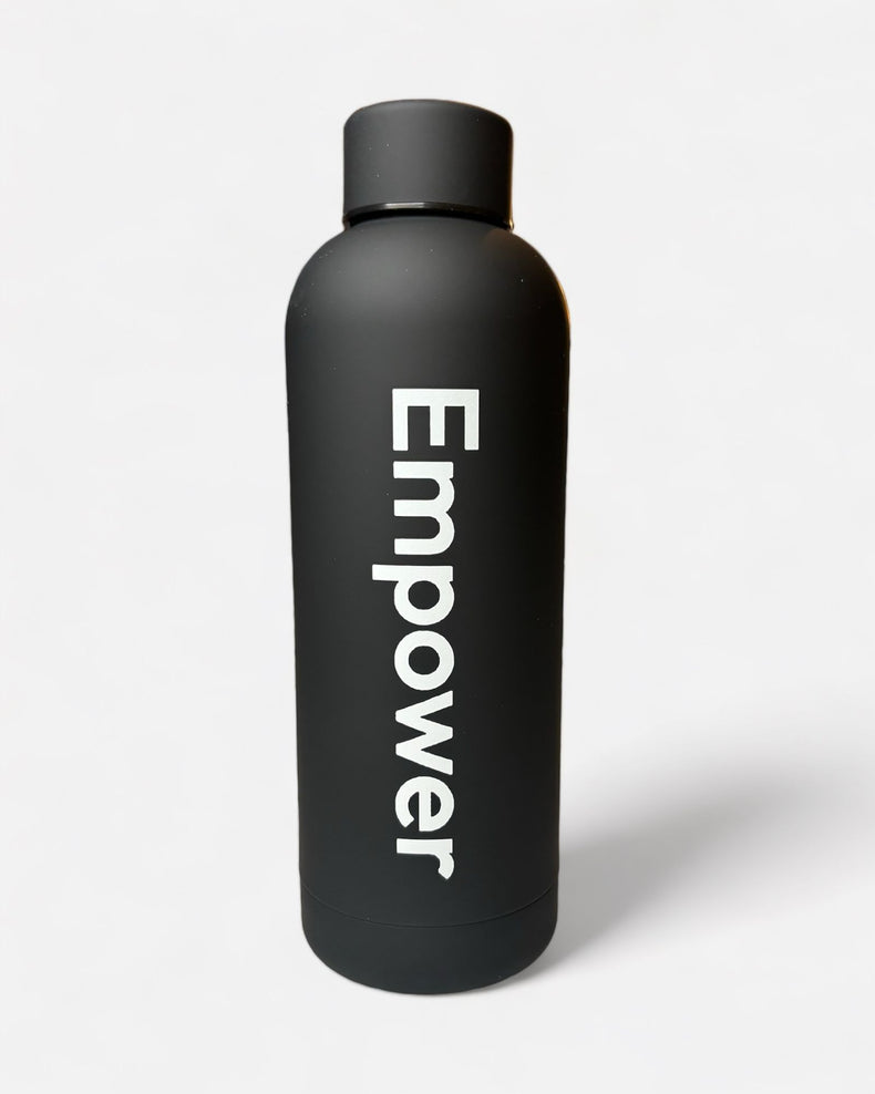 Water Bottle Stainless Steal 500 ml Black